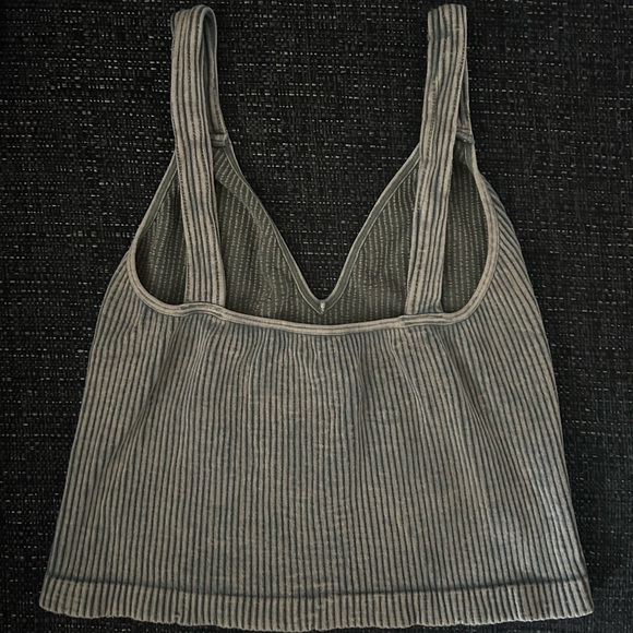 Free People Ribbed Crop Tank - Picture 2 of 3